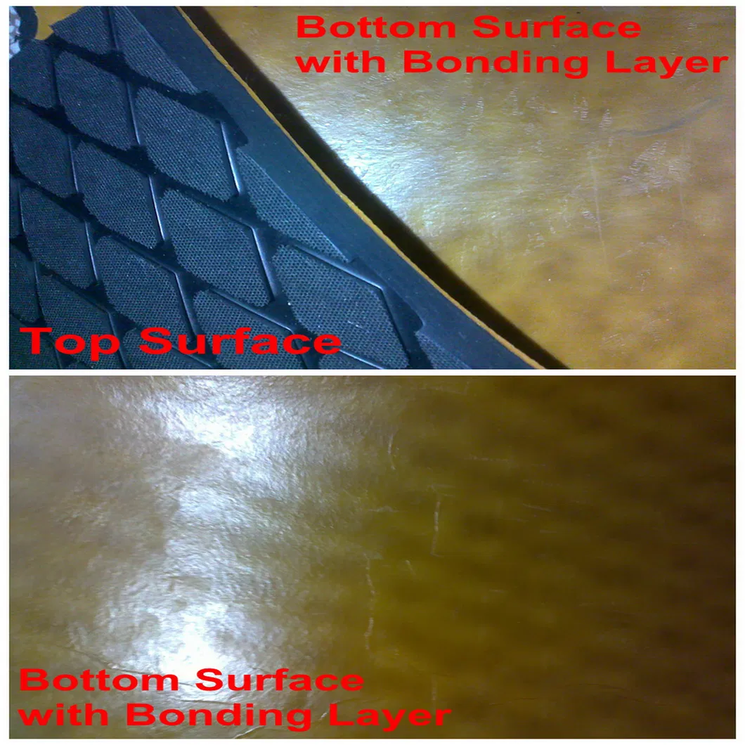 Diamond Pulley Lagging with Bonded Layer