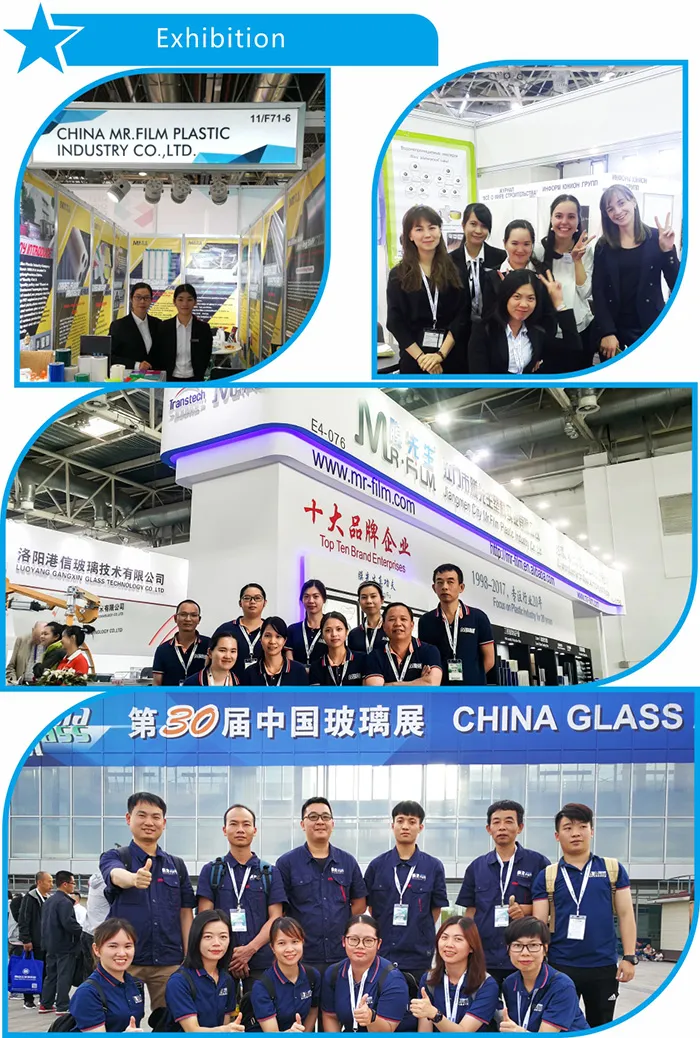 Dichroic Building Tint Glass Finish Blaze Iridescent Window Film for Acrylic Panels Decoration