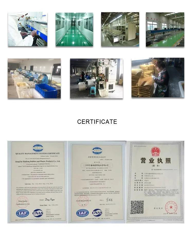 Disposable Bromobutyl 13mm Rubber Plug Seal Sample Laboratory Consumable for Vacuum Tube Blood Collection Test Tube