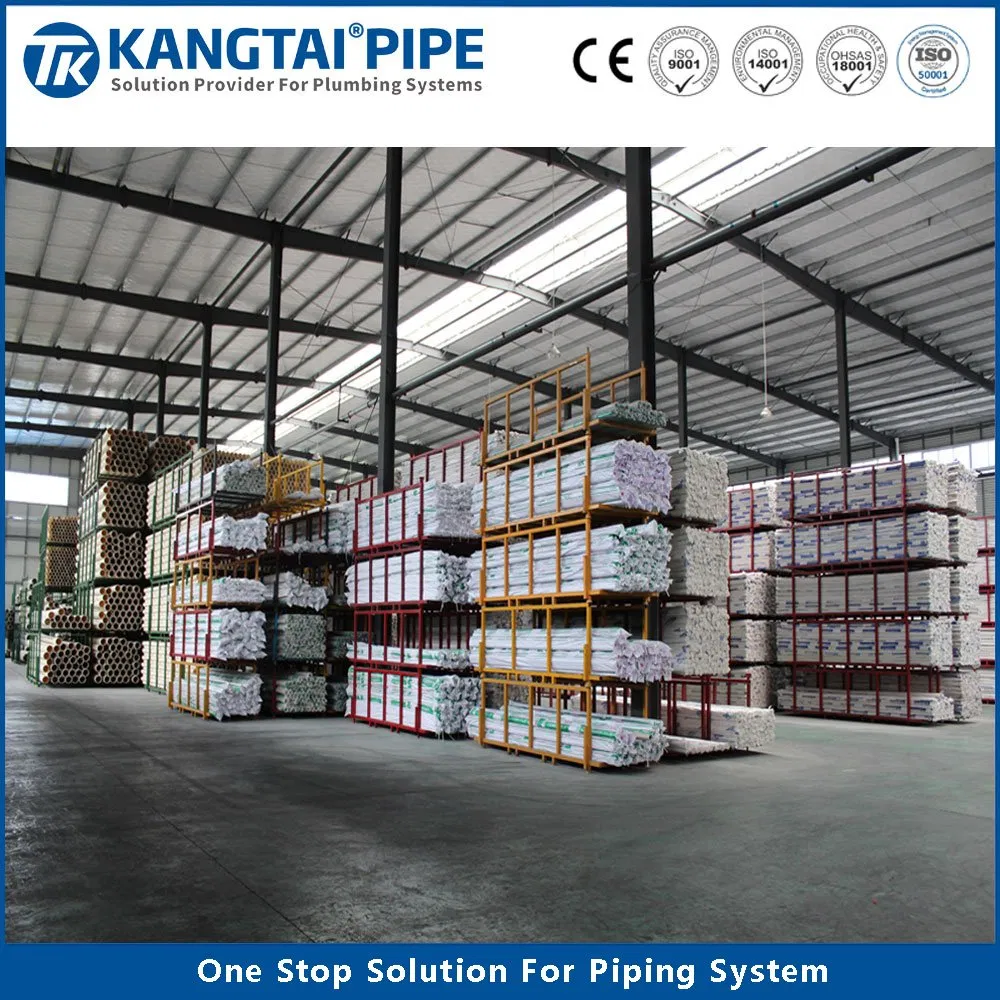 Double Wall Corrugated PVC Dwv Pipe Sn4 ID315 Black