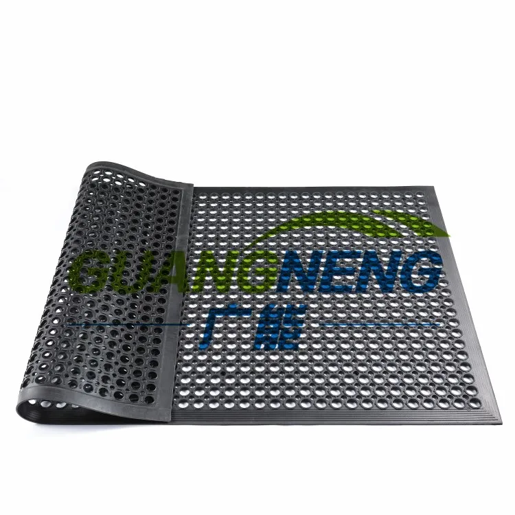 Duty-Free Workshop Door Industrial Rubber Floor Logo Mat