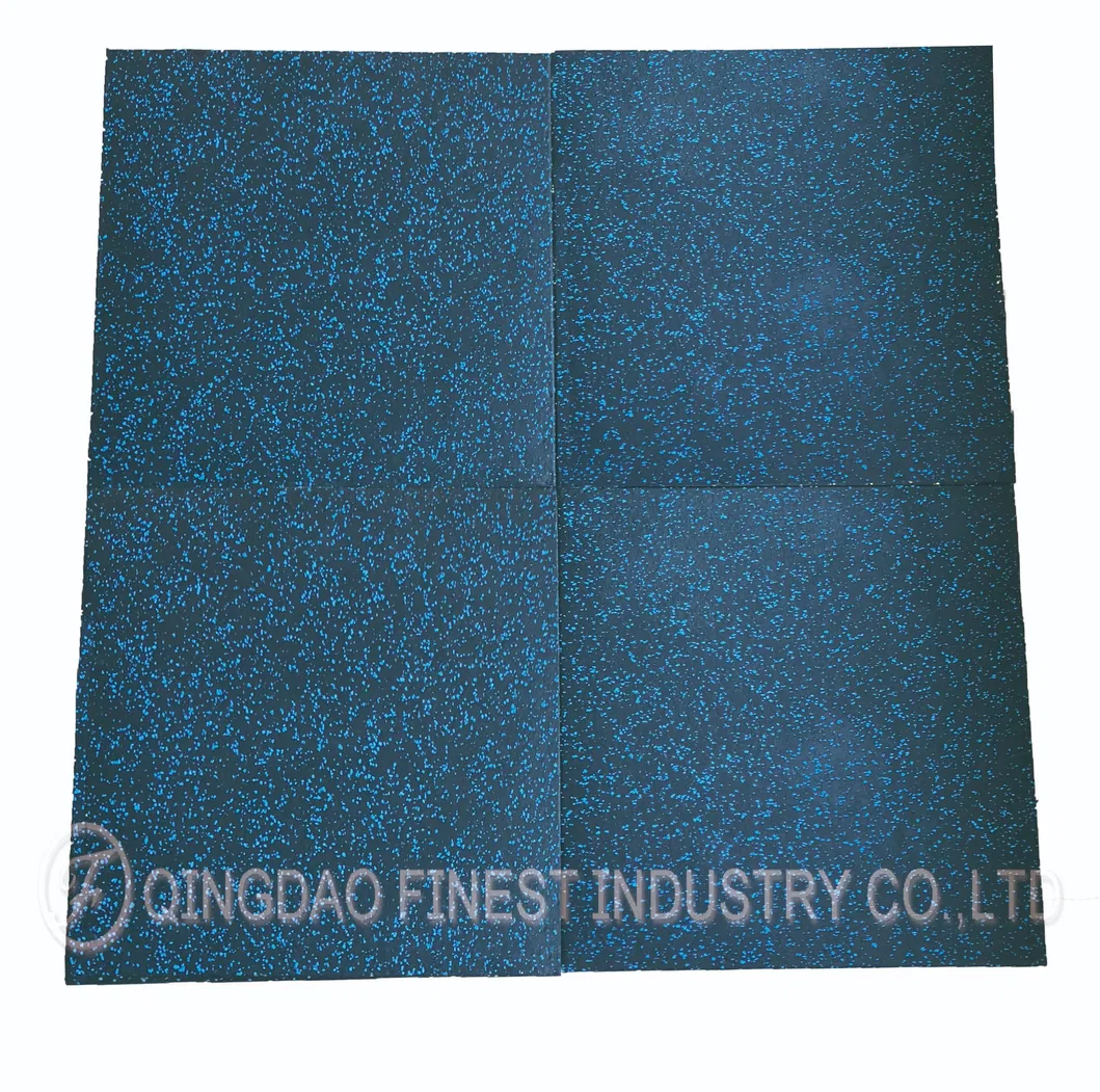 Egg Shell Fleck Excellent Rubber Flooring Mat, Gym Rubber Tiles, Gym Floor Mats for Medium Large Equipment