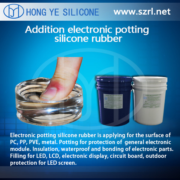 Electronic Potting Compound Silicone Rubber Hy-9300