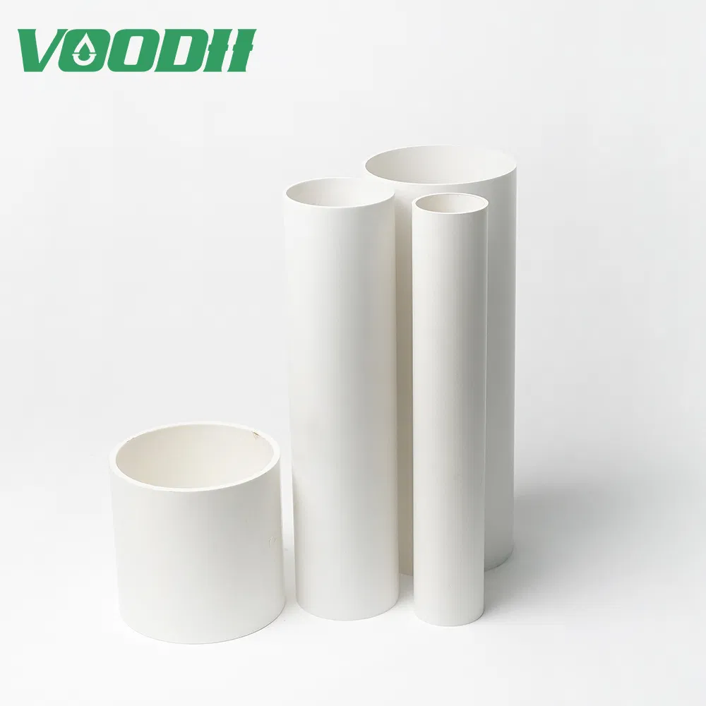 Environmental Protection Dwv Plastic PVC Raw Material UPVC Poly Pipe