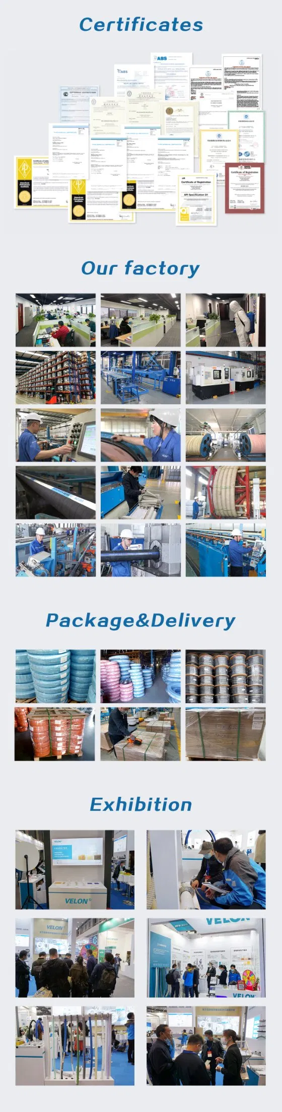 EPDM/ High Pressure/ Suction and Discharge Water Hose
