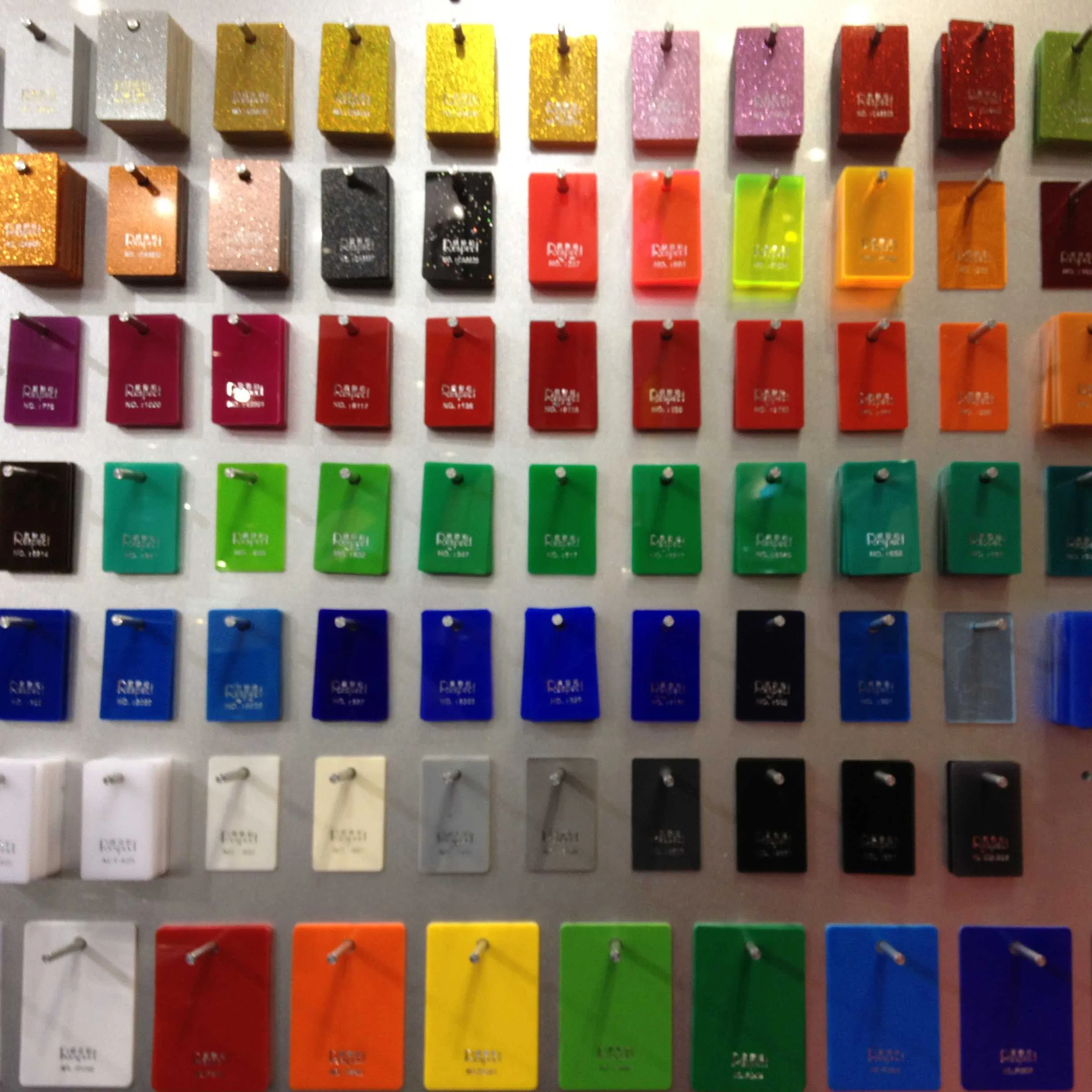 Extruded Colored 1mm Acrylic Sheets for Cabinet