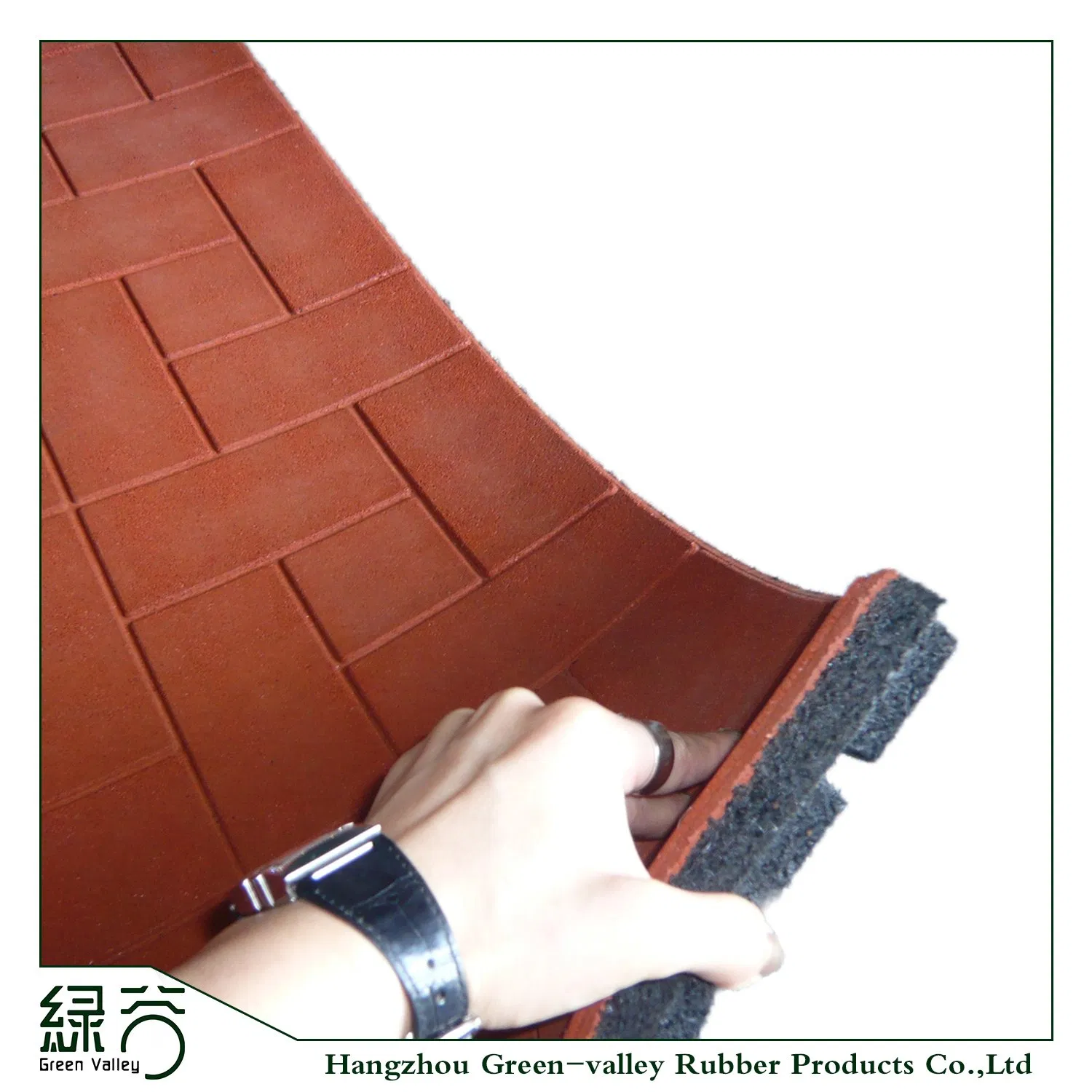 Factory Customized Colorful EPDM Anti-Slip Rubber Flooring Tiles Mats for Horse Stalls/Garden/Walkway/Courtyard/Balcony