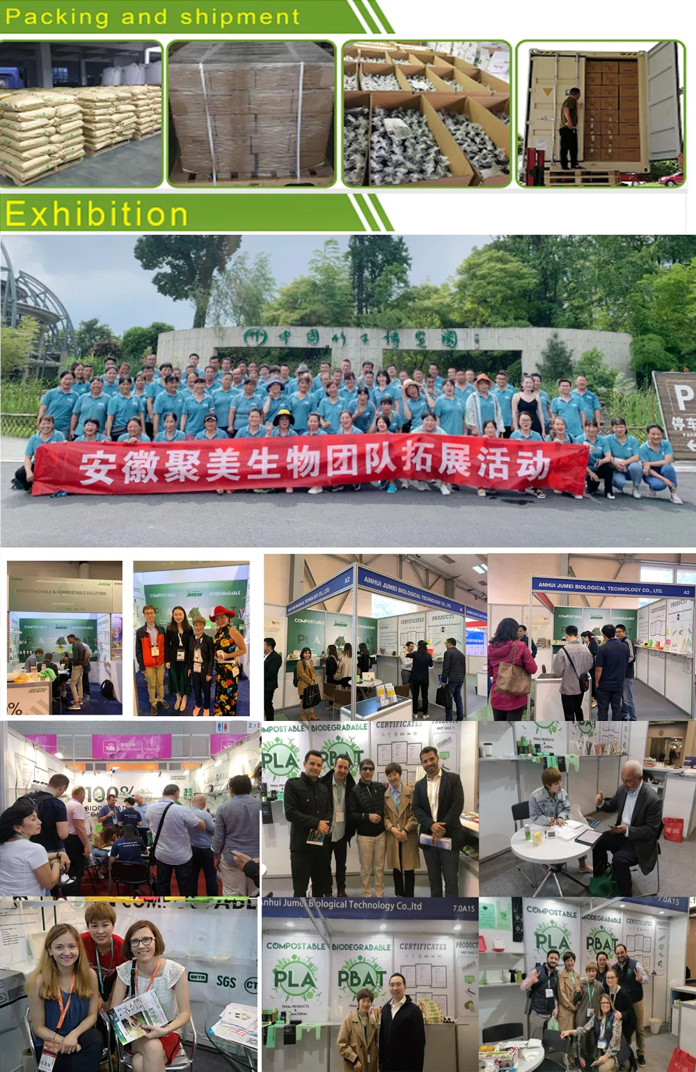 Factory Direct Biodegradable Granules PLA+Pabt Plastic Eco-Friendly Raw Material Granules
