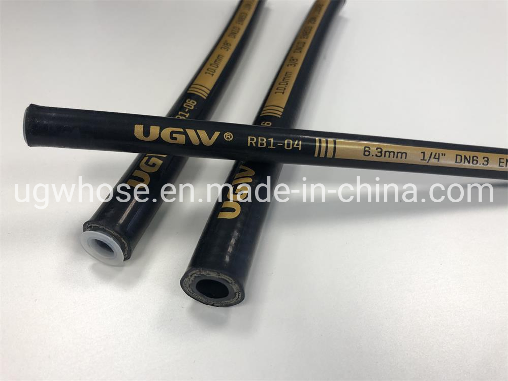 Factory Produce En 853 1sn SAE100 R1at Hydraulic Rubber Hoses