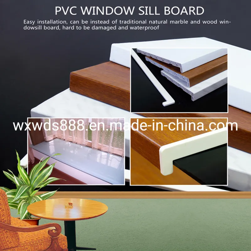 Fireproof Easy Installation Indoor Plastic Windowsill Board