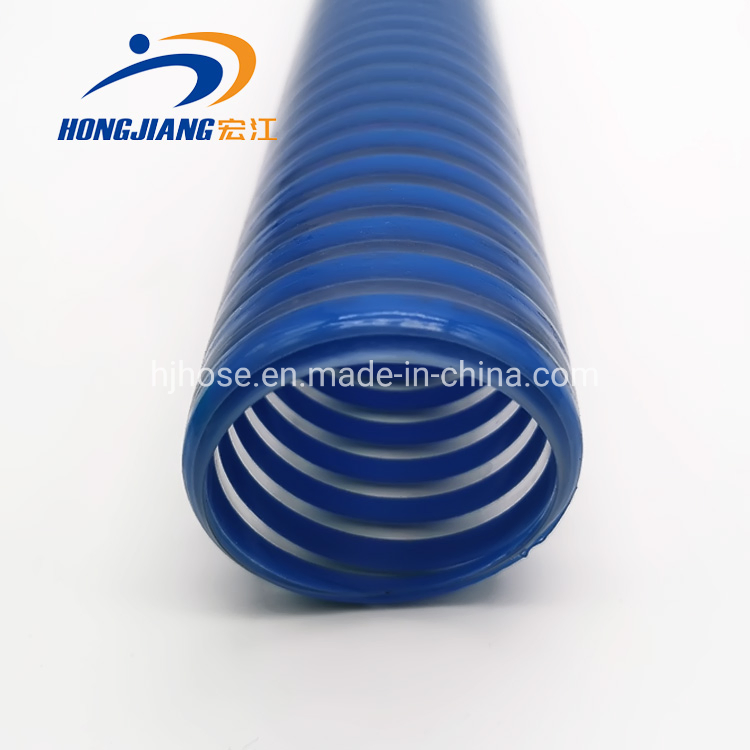 Flexible Plastic Reinforced PVC Helix Water Pump Suction Discharge Spiral Tube Hose