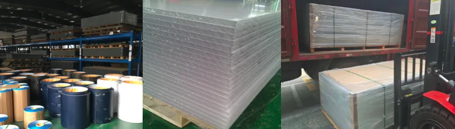 Good for Printing Use China Supply 0.5mm Polycarbonate Velvet Lexan