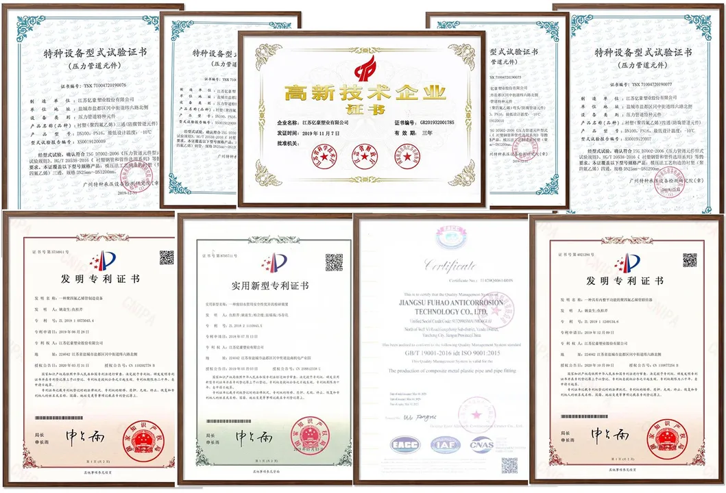 Good Sealing PTFE Tefloning Anti-Corrosive Spray Pipe Gaskets Ring Gasket