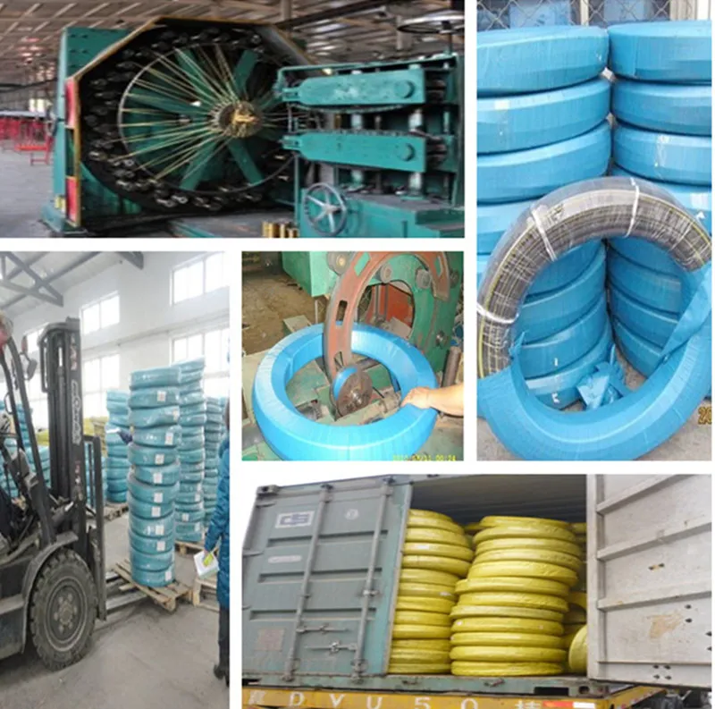 Heat Resistant Hose SAE 100r14 Hose with Steel Wire Cover