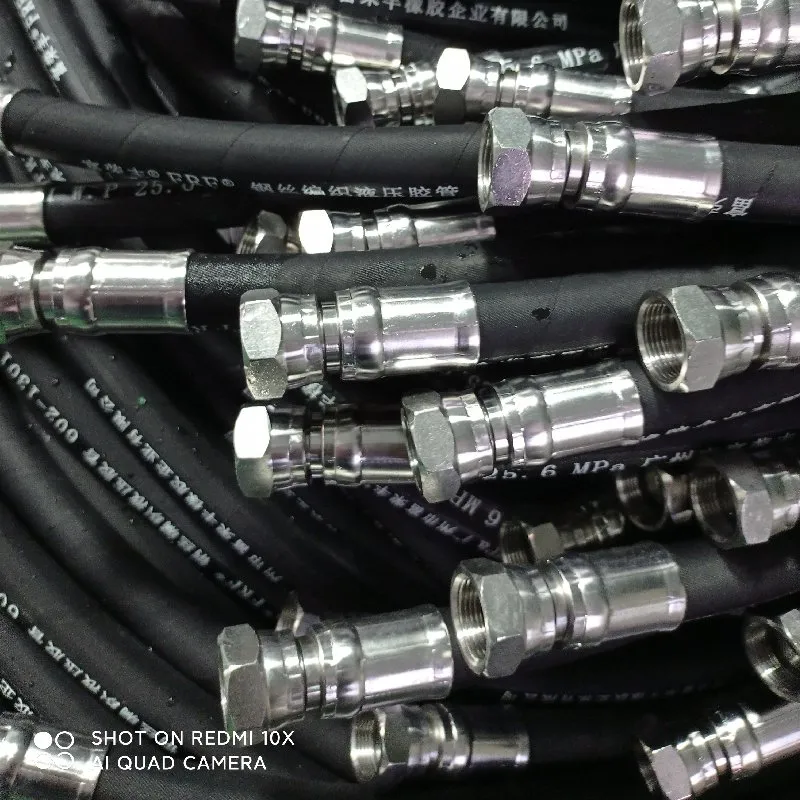 Heat Resistant Hose SAE 100r14 Hose with Steel Wire Cover