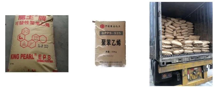 High Impact Polystyrene Raw Material Granules PS Resins Pellets