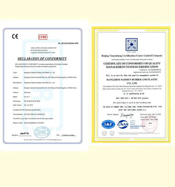 High Pressure 1/4′′ Stainless Steel Braided PTFE Hose