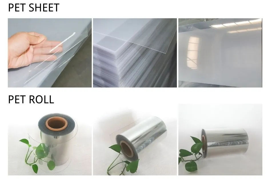 High Quality Customized Transparent Pet/PP/HIPS Rigid Sheet for Packing&Thermoforming