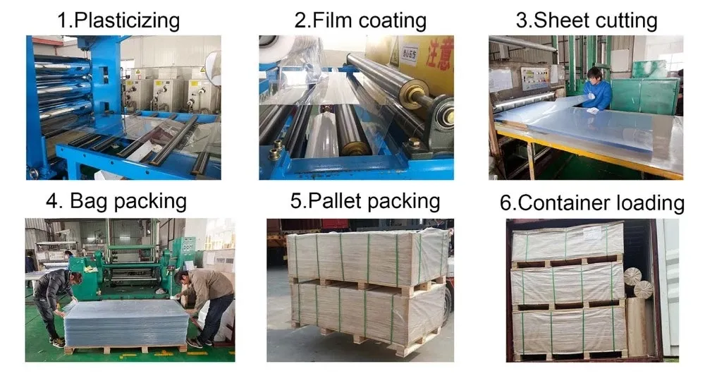 Hot Sale Coseal Transparent Plastic Rigid PVC Sheet