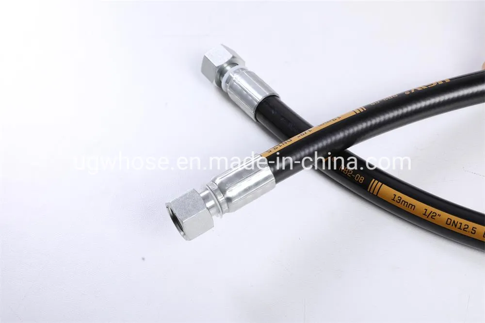 Hydraulic Rubber Hose 1sn with Hose Fittings