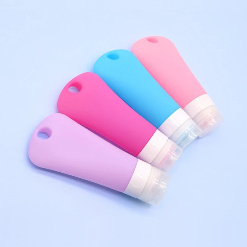 38ml Translucent Hole Shaped Silicone Travel Bottle