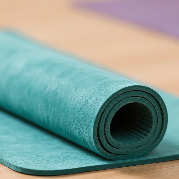 Environmentally Friendly Ultra-Thin Suede Yoga Mat