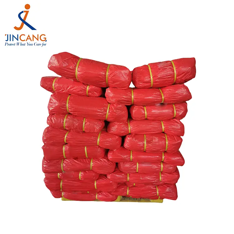 80g Orange PE Tarpaulin