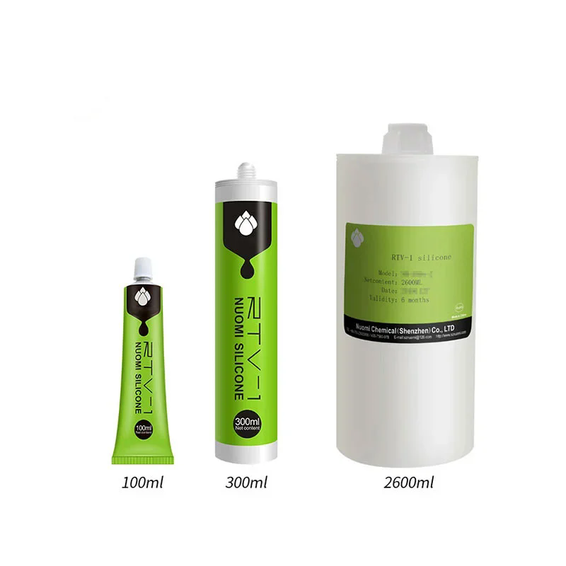 Transparent Liquid RTV-1 Silicone Adhesive