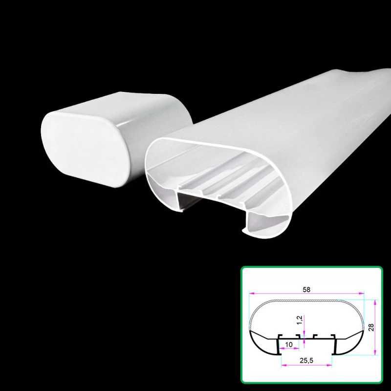 Extruded Purification Lamp Housing Kit