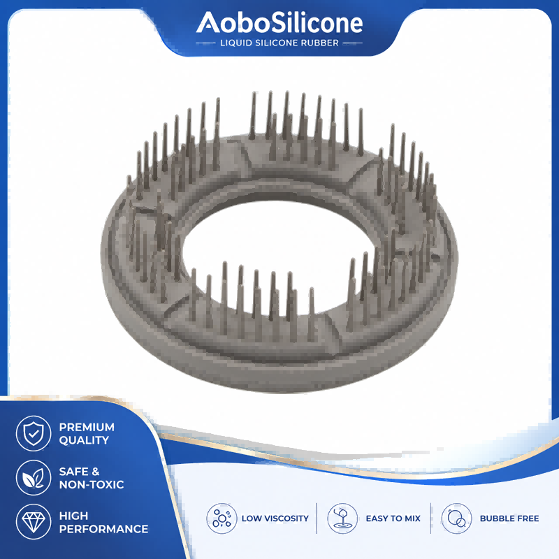 Robot Vacuum Roller Brush Silicone Ring
