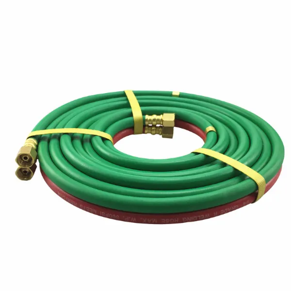 Is0-3821 1/4"X25FT Twin Hose with B-B Fittings