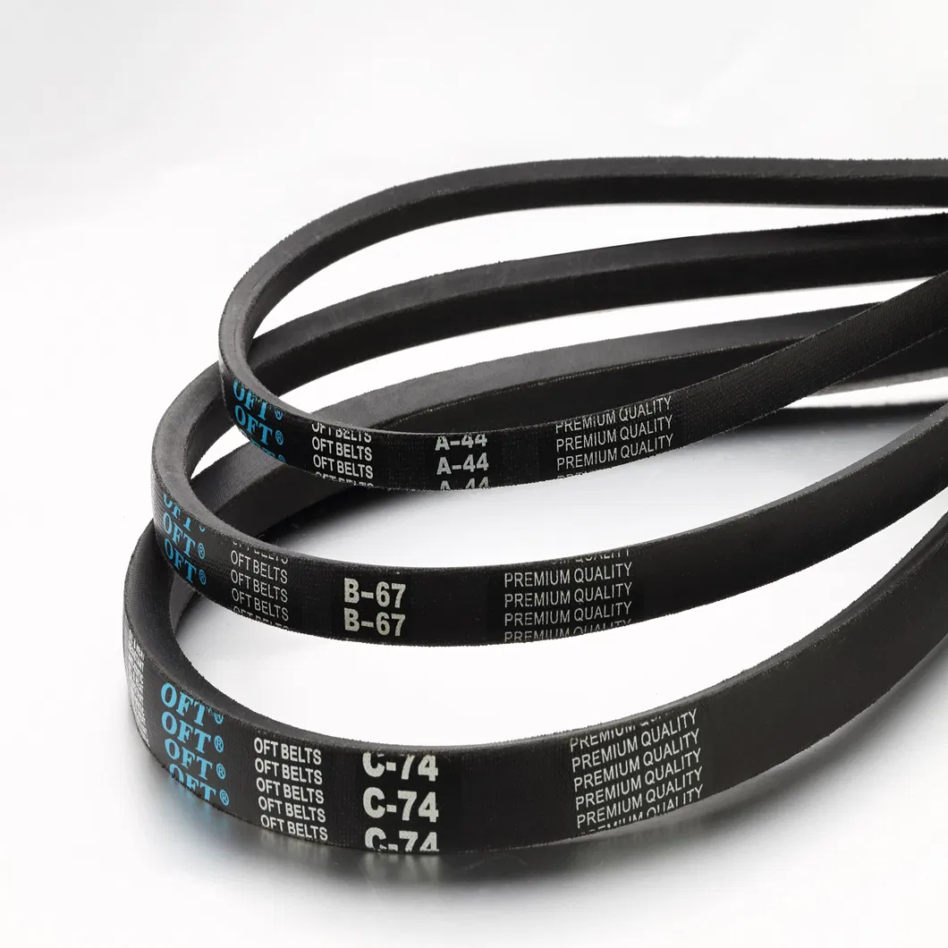 ISO Standard Rubber Wrapped Narrow V Belts Spz