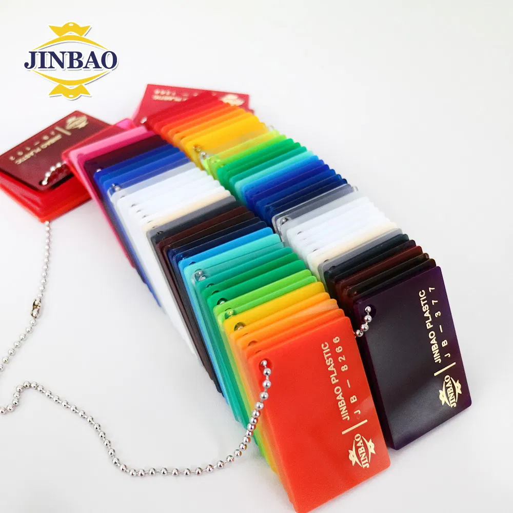 Jinbao Acrylic Sheet Ceiling Panel 7mm 9mm 11mm Perspex PMMA 20mm Extruded Colored 2mm Anti Scratch