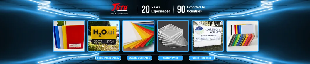 Jutu Transparent Plastic Sound Barrier Acrylic Pelxiglass Perspex Sheet