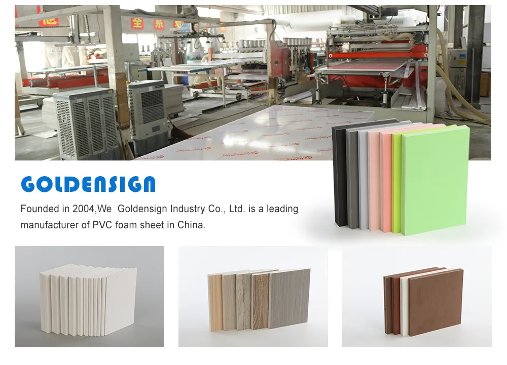 Kitchen Cabinets PVC Foam Board Sheet PVC Celuka Foam Board