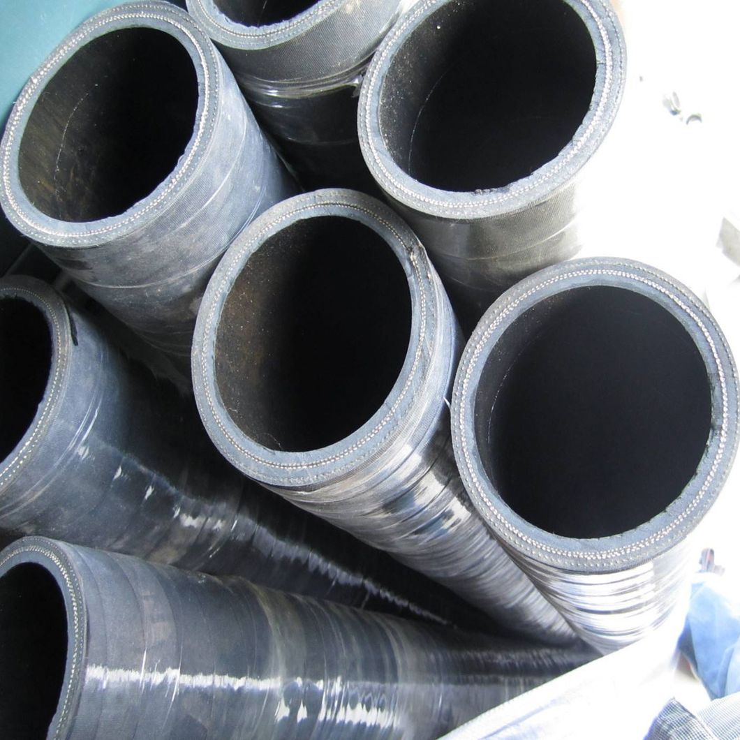Large Caliber Dredging Suction and Discharge Rubber Hose with Flange