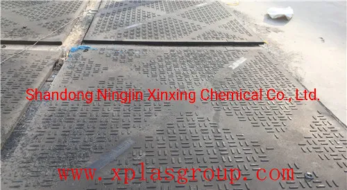 Light Duty Unbreakable HDPE Polyethylene Ground Protection Mats/High Density Excavator Mats