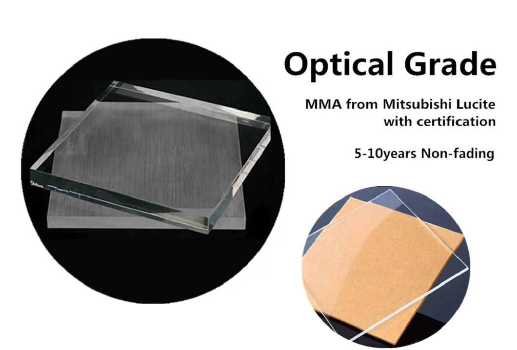 Maiming 100% Virgin PMMA 2050*3050mm Clear 5mm Acrylic Sheet
