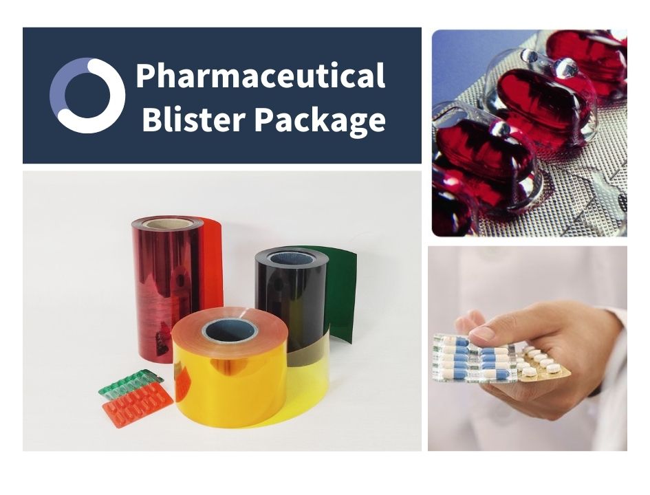 Pharma Grade Blister Packaging 0.25mm Rigid Clear PVC Film Sheet