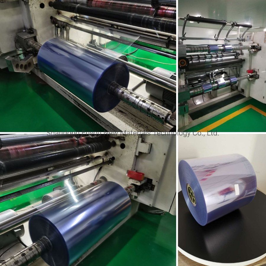 Pharma Grade Blister Packaging 0.25mm Rigid Clear PVC Film Sheet