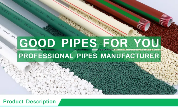 Plastic Water Polyethylene Pn20 Pn25 PPR Pipe 20-110mm