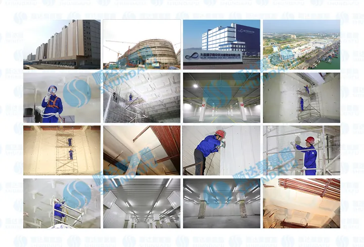 PU Insulation Sda13e Spray Rigid PU Foam for Cold Storage