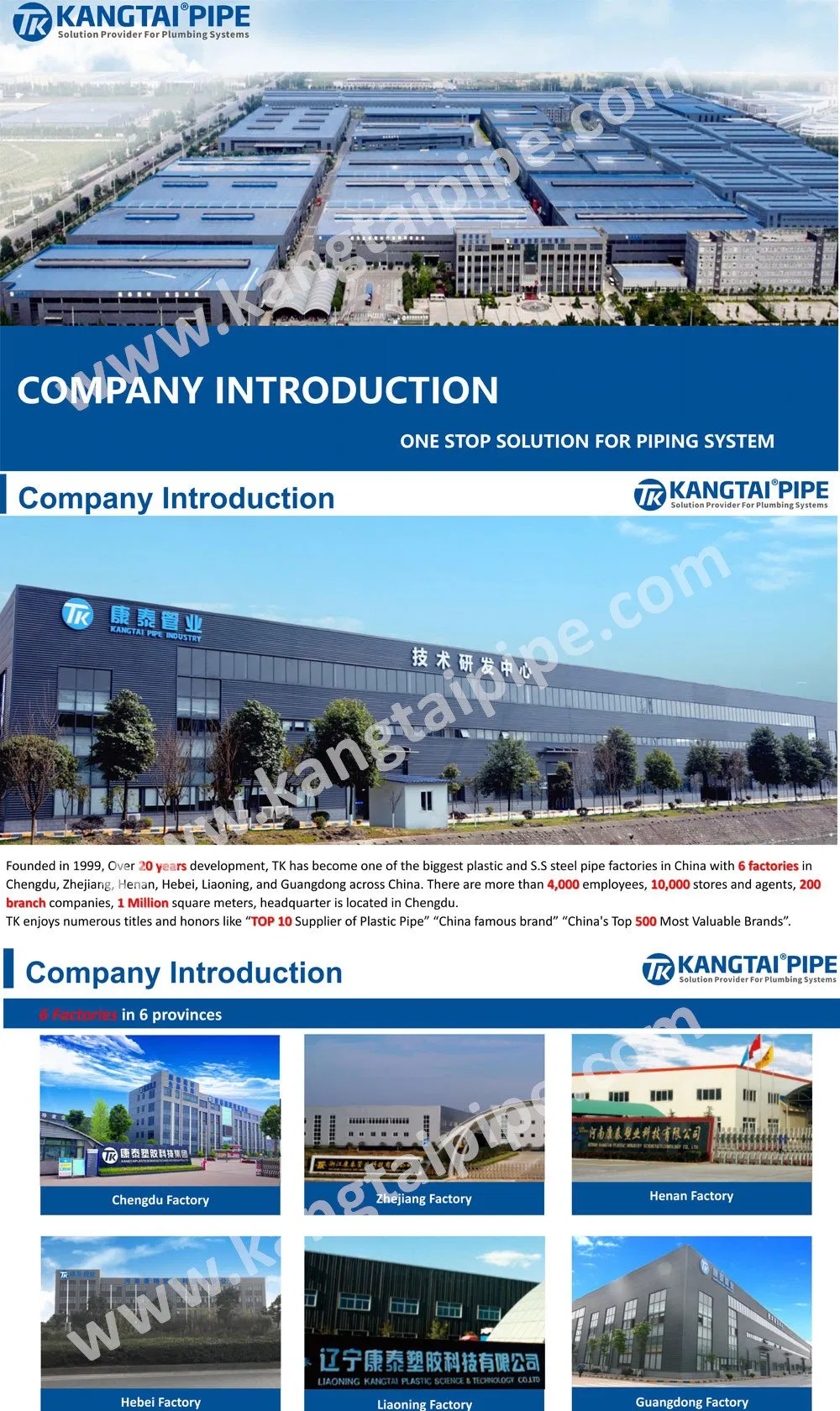 PVC Dwv Pipe DN 630X15.4