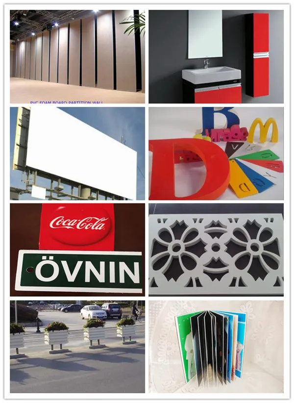 PVC Free Foam Sheet Forex Sheet PVC Celuka Board