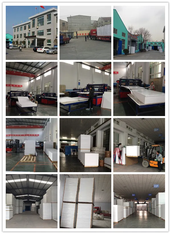 PVC Free Foam Sheet Forex Sheet PVC Celuka Board