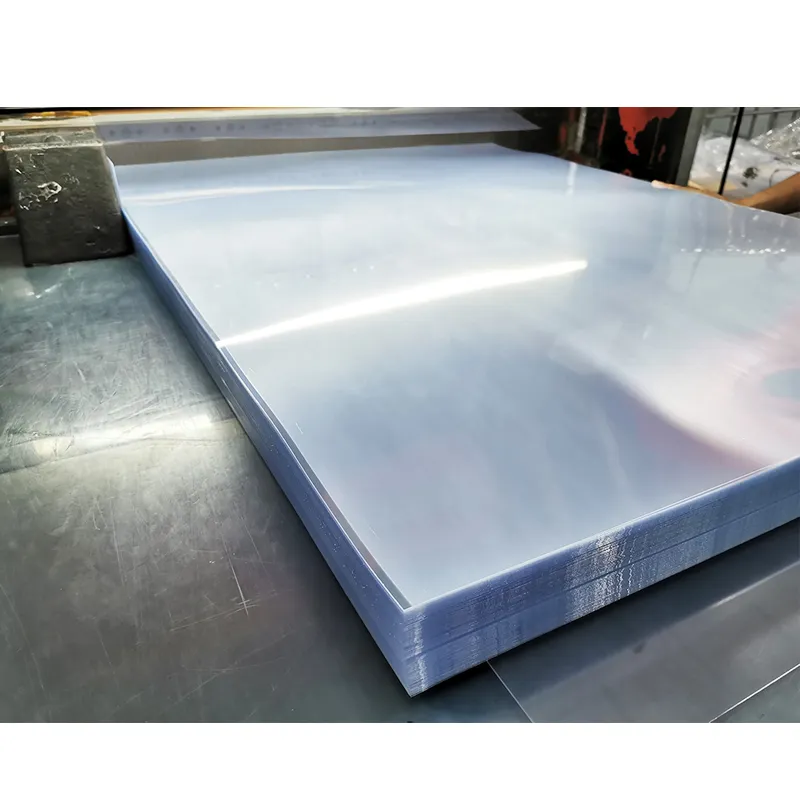 PVC Transparent Sheet Film Roll 150 Micron Clear Rigid PVC Plastic Sheet