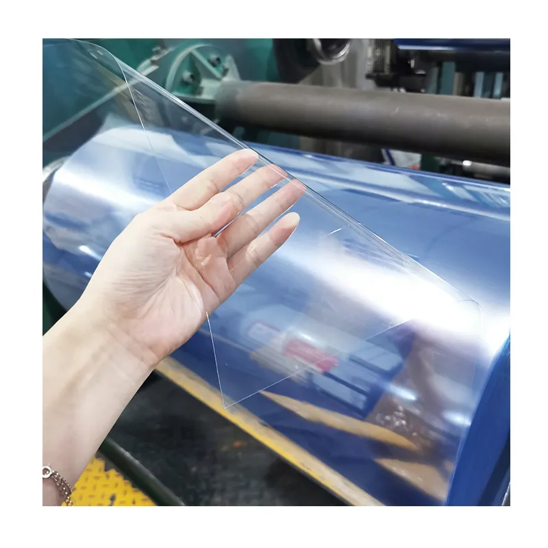 PVC Transparent Sheet Film Roll 150 Micron Clear Rigid PVC Plastic Sheet