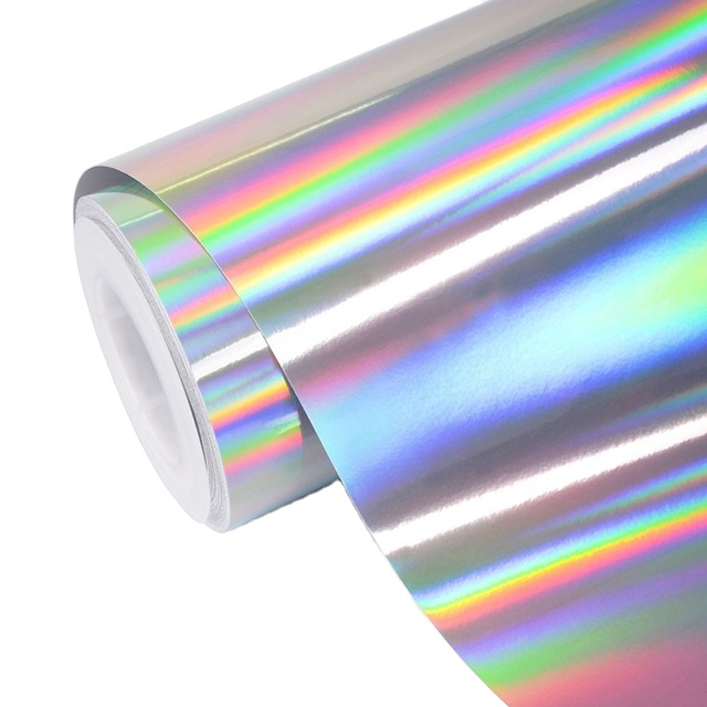 Rainbow Laser Beautiful Color Cutting Vinyl Sticker Roll for Cricut Machine Adhesive Vinyl Sheets
