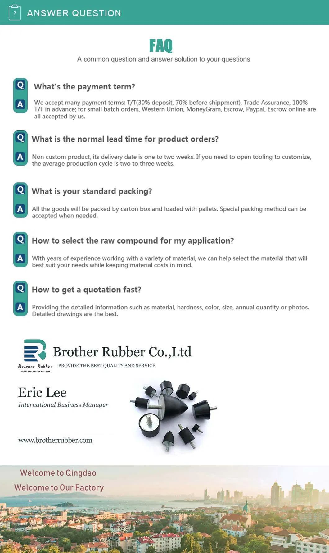 Rubber Seal, Rubber Product, Diaphragm/Bushing/Grommet/O Ring