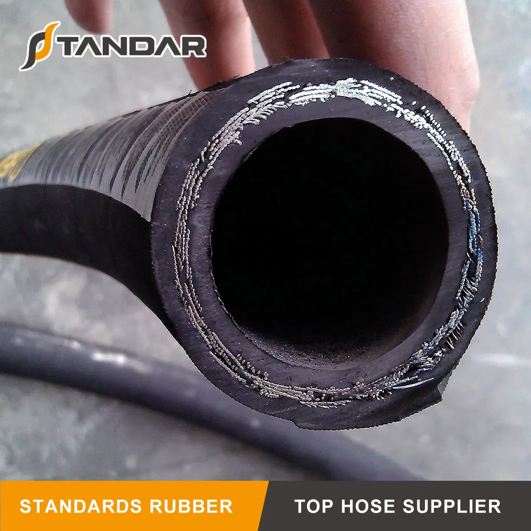 SAE 100 R4 Textile Braided Hydraulic Rubber Oil and Petrol Suction and Discharge Hose
